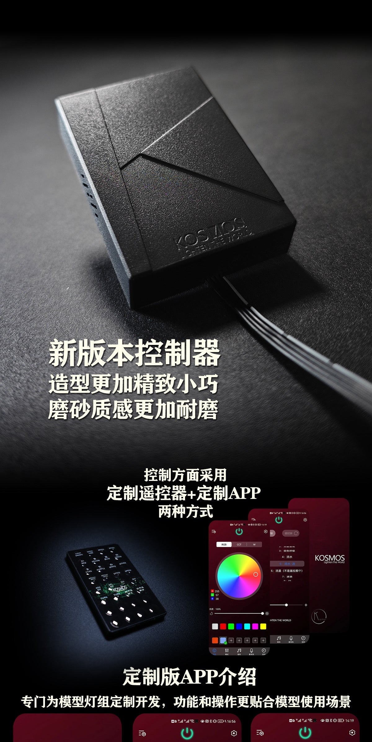 KOSMOS 10 - LED set 1/100 for FM Aerial Gundam