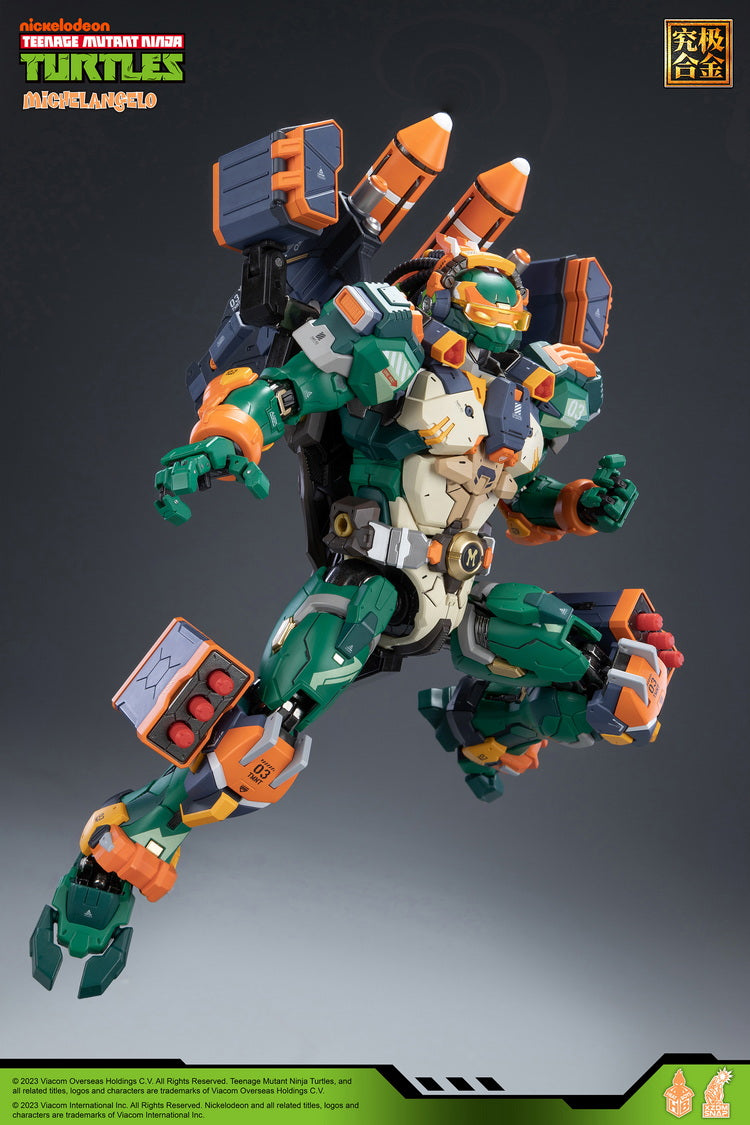 HEATBOYS HB0014 Teenage Mutant Ninja Turtles Michelangelo Mecha