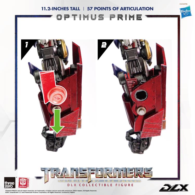 Three Zero Transformers: Revenge of the Fallen - DLX Optimus Prime
