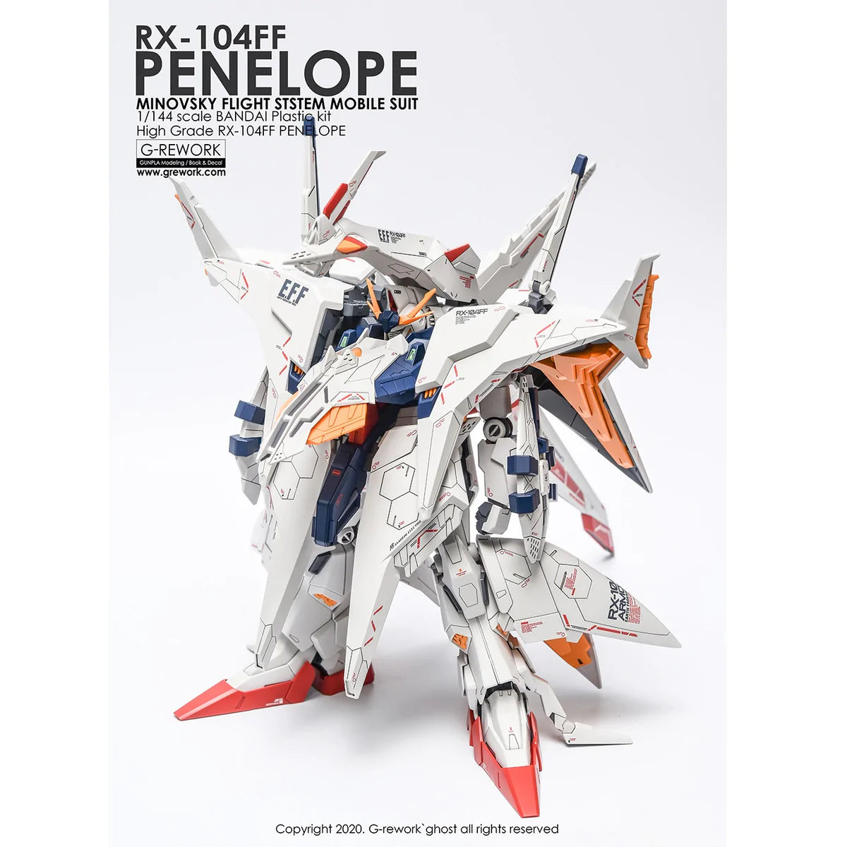 G-REWORK - [HG] RX-104FF PENELOPE Water Decal