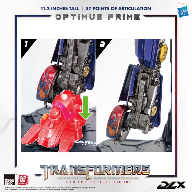 Three Zero Transformers: Revenge of the Fallen - DLX Optimus Prime
