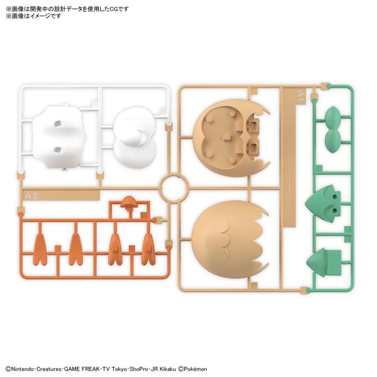 Pokemon Rowlet #10 Quick Model Kit