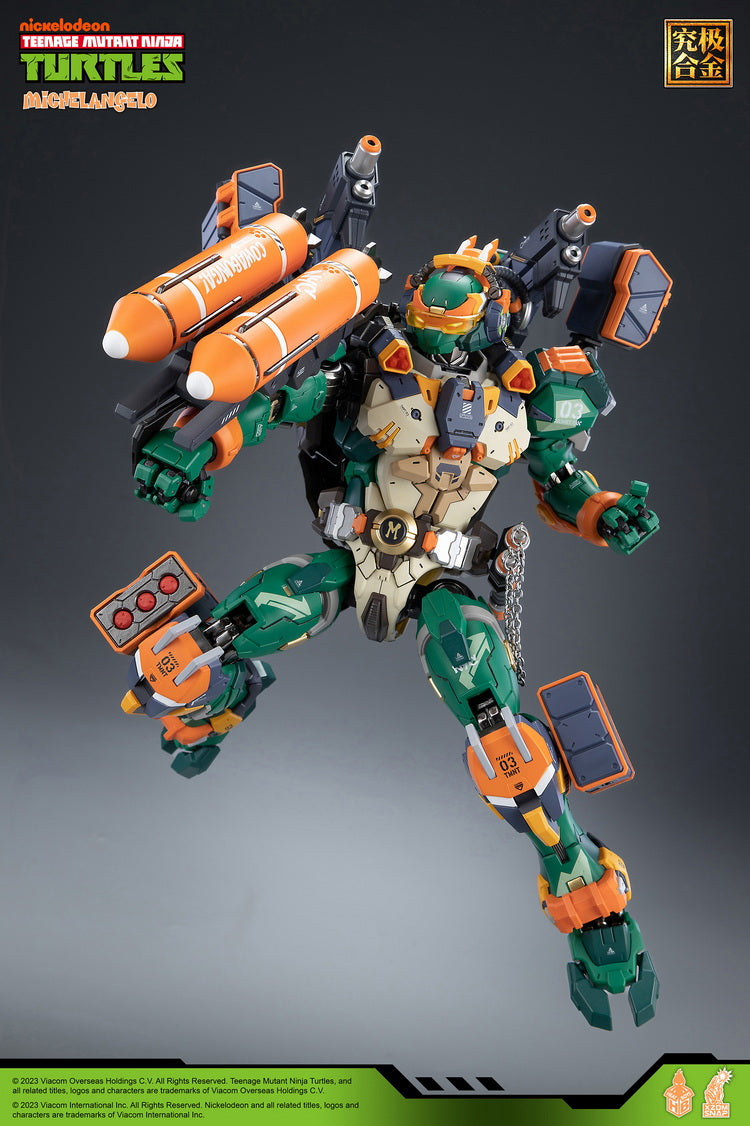 HEATBOYS HB0014 Teenage Mutant Ninja Turtles Michelangelo Mecha