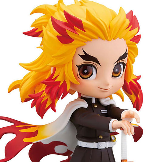 BanPresto - Demon Slayer - Q posket - Kyojuro Rengoku Figure Version 1