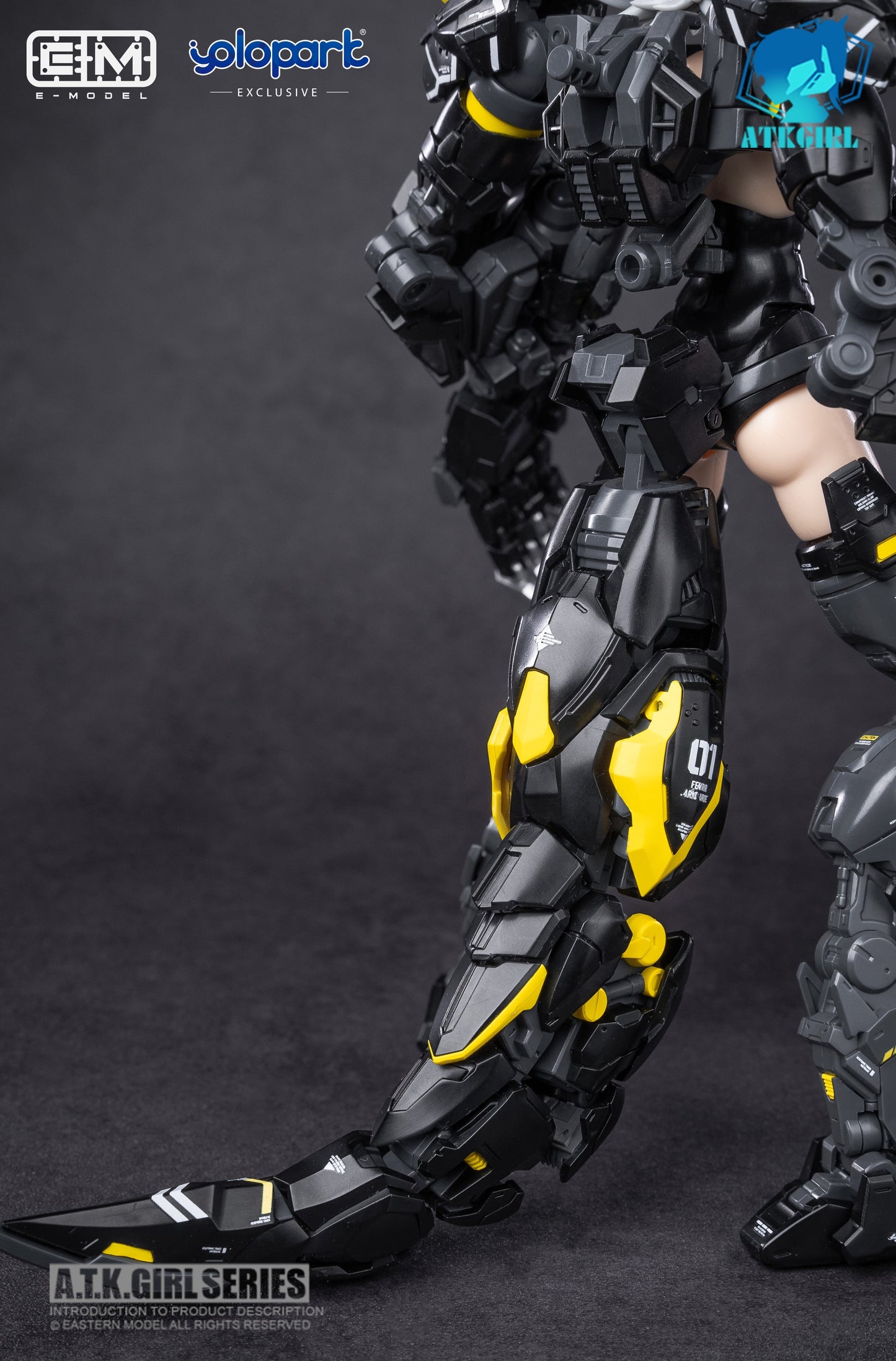 A.T.K. Girl Fenrir (Stealth Ver.) 1/12 Scale Model Kit