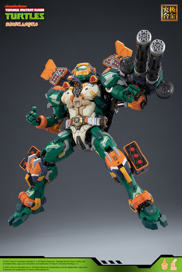 HEATBOYS HB0014 Teenage Mutant Ninja Turtles Michelangelo Mecha