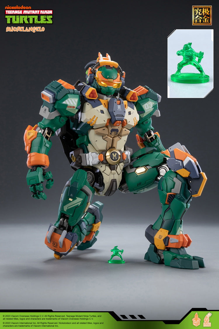 HEATBOYS HB0014 Teenage Mutant Ninja Turtles Michelangelo Mecha