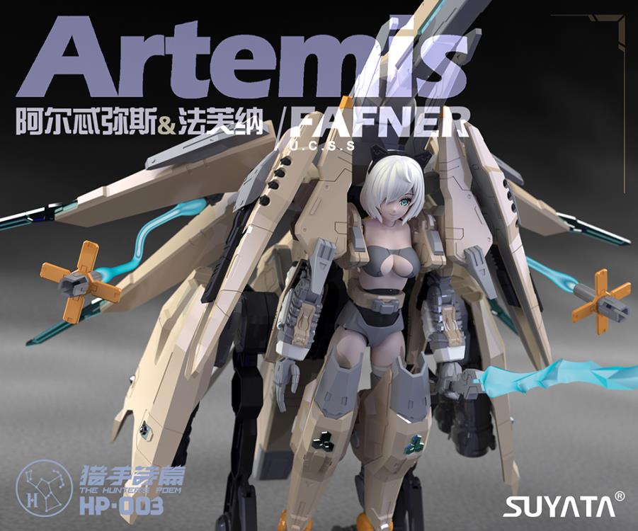 The Hunter's Poem HP-003 Artemis & Fafner 1/12 Scale Model Kit (With Bonus)