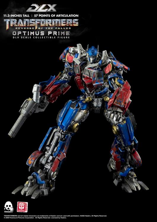Three Zero Transformers: Revenge of the Fallen - DLX Optimus Prime