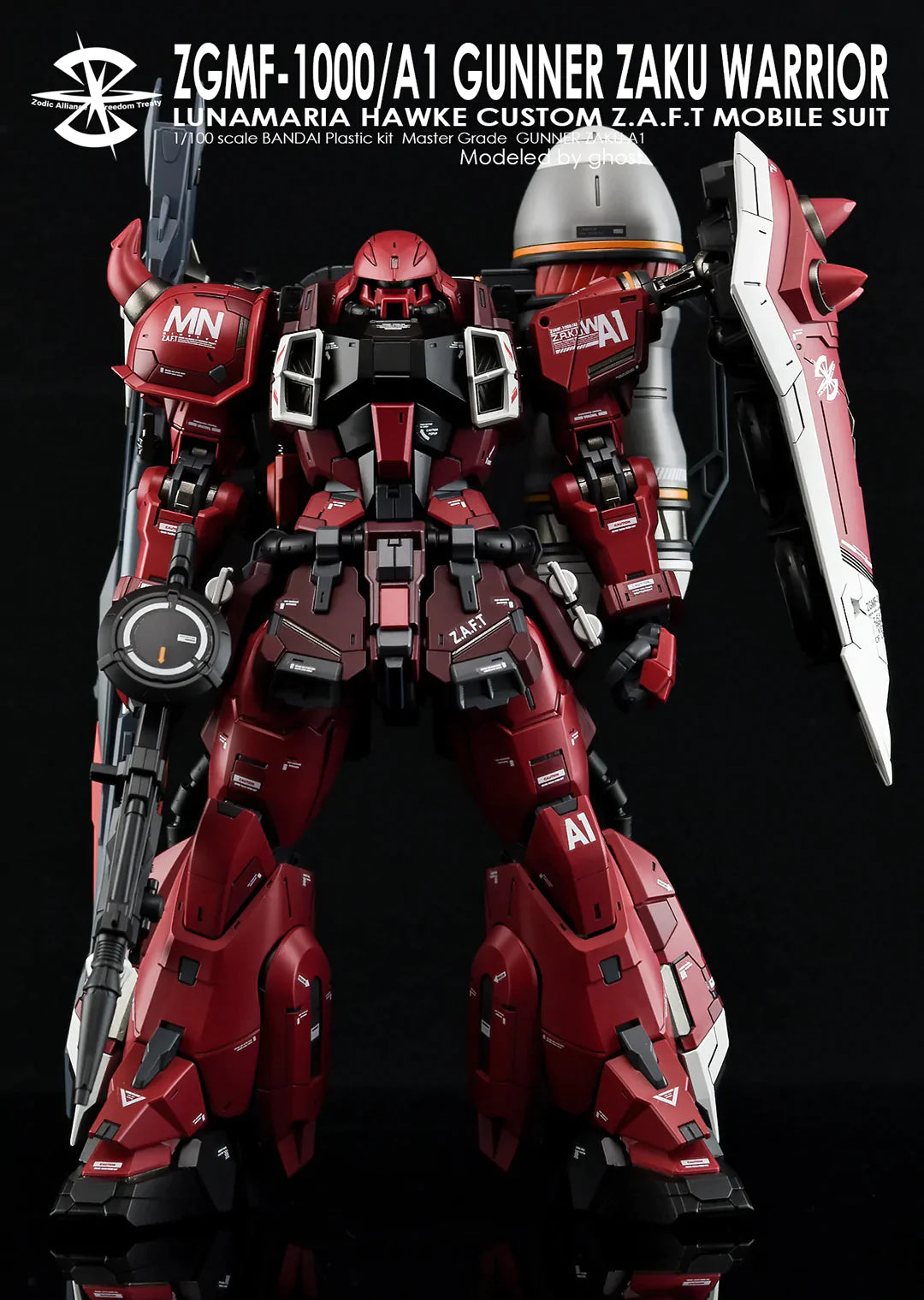 G-REWORK [MG] Gunner Zaku Warrior Lunamaria water decal
