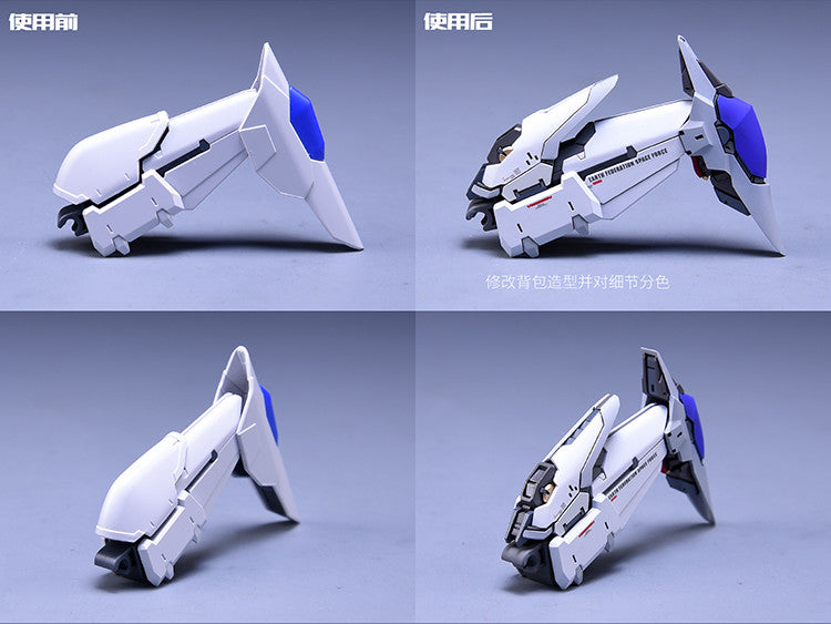 Fortune Meow’s 1/144 RX-93-v2 Hi-v Gundam Conversion Kit