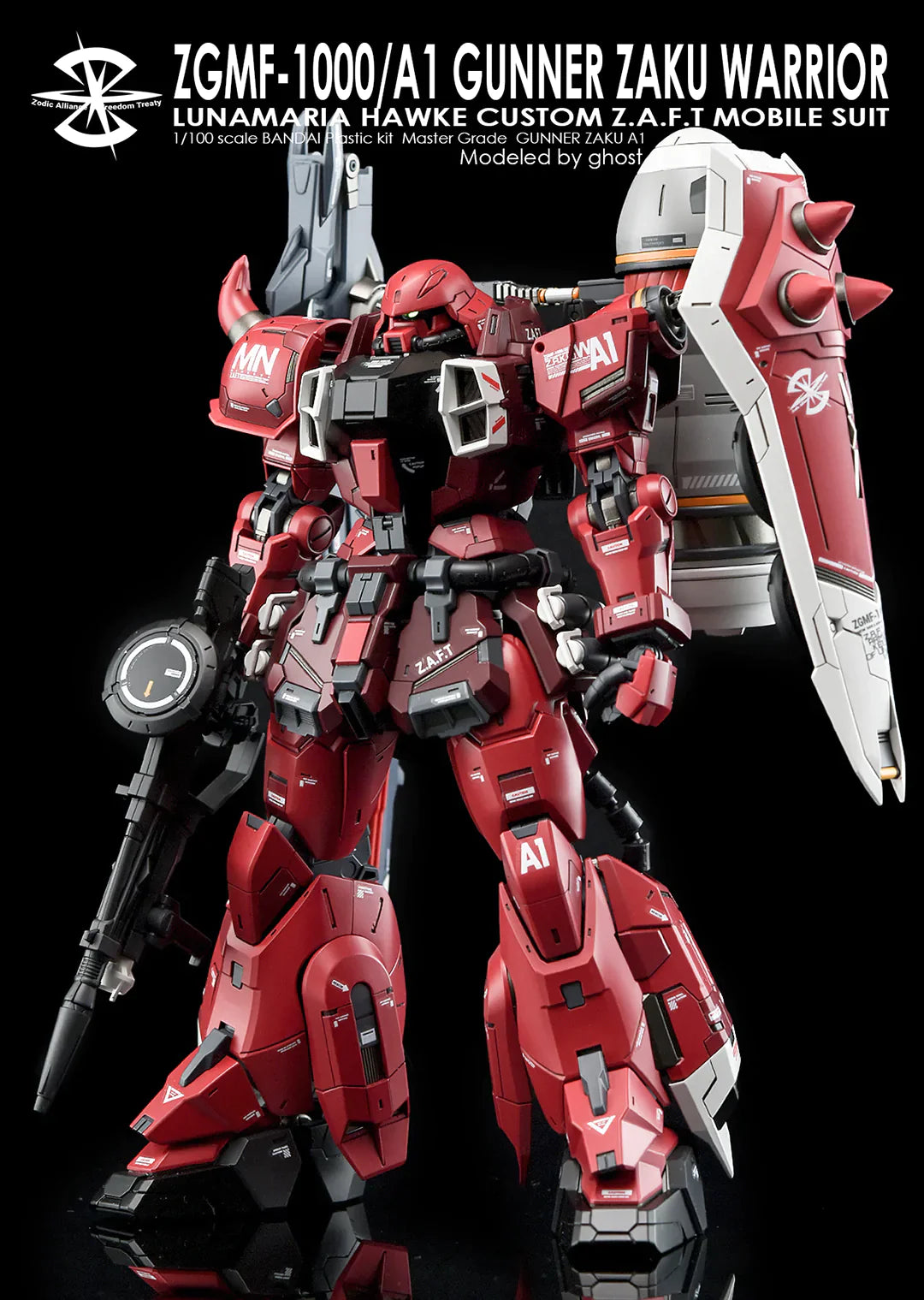 G-REWORK [MG] Gunner Zaku Warrior Lunamaria water decal