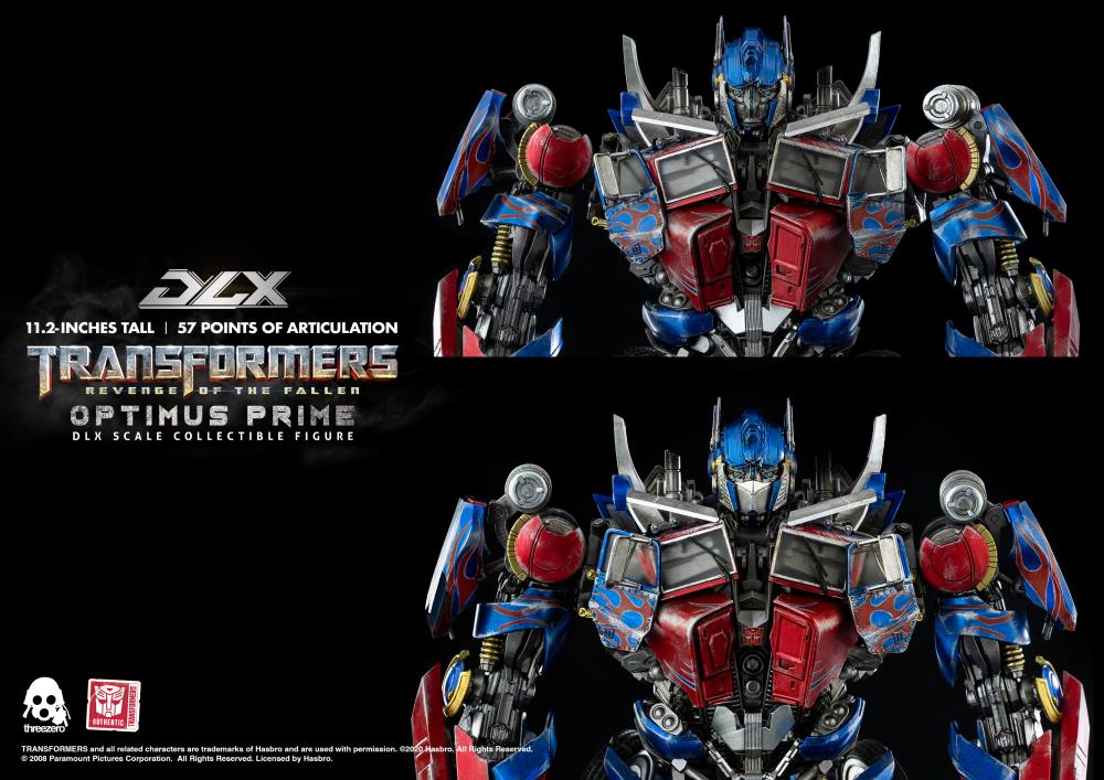 Three Zero Transformers: Revenge of the Fallen - DLX Optimus Prime