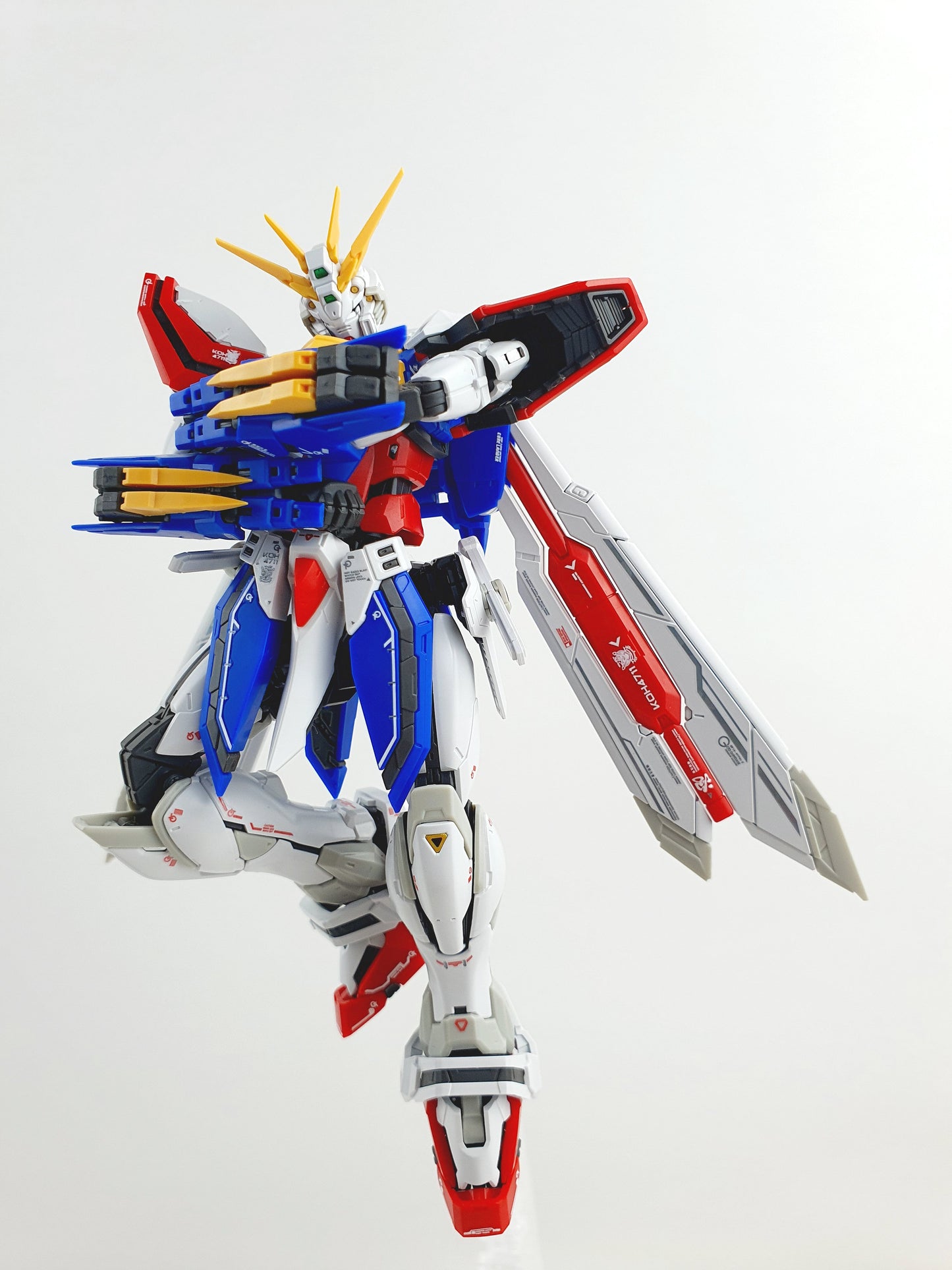 RG GOD GUNDAM (Normal/HOLO) WATER DECAL