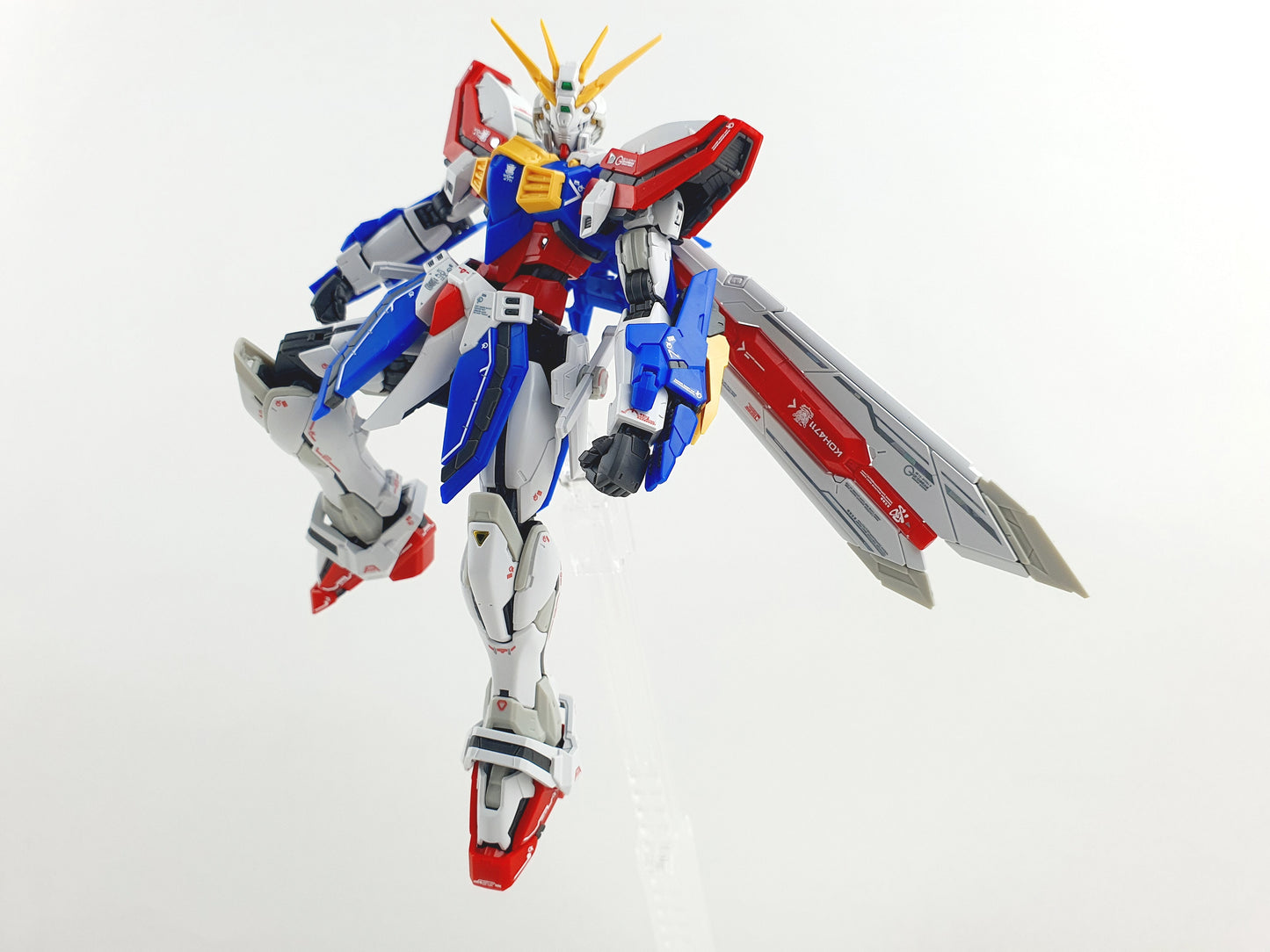 RG GOD GUNDAM (Normal/HOLO) WATER DECAL