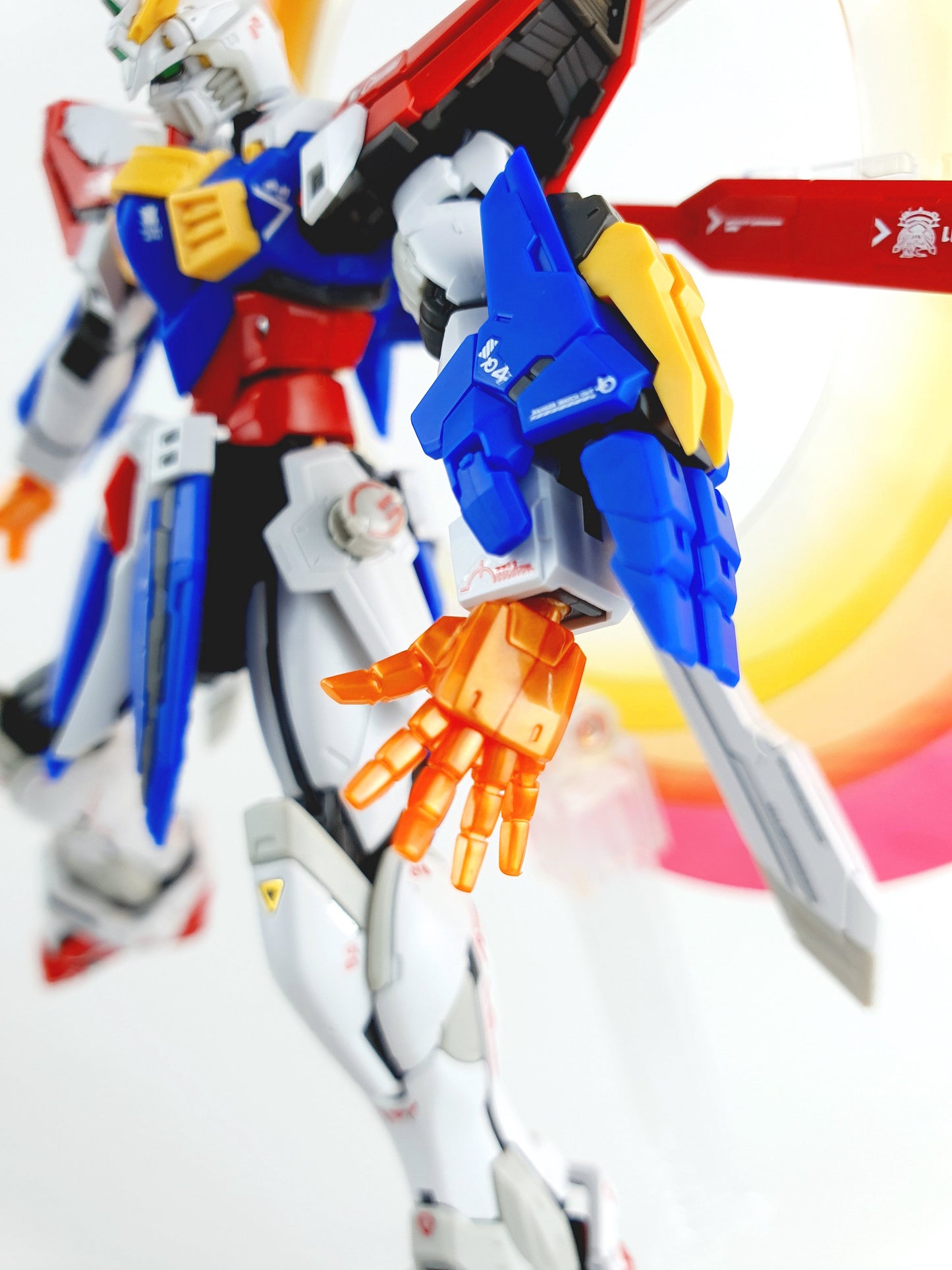 RG GOD GUNDAM (Normal/HOLO) WATER DECAL