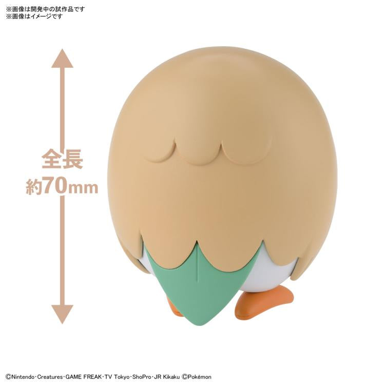 Pokemon Rowlet #10 Quick Model Kit