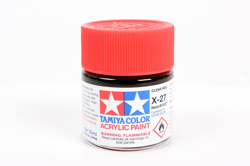 X-27 CLEAR RED 23ML Bottle