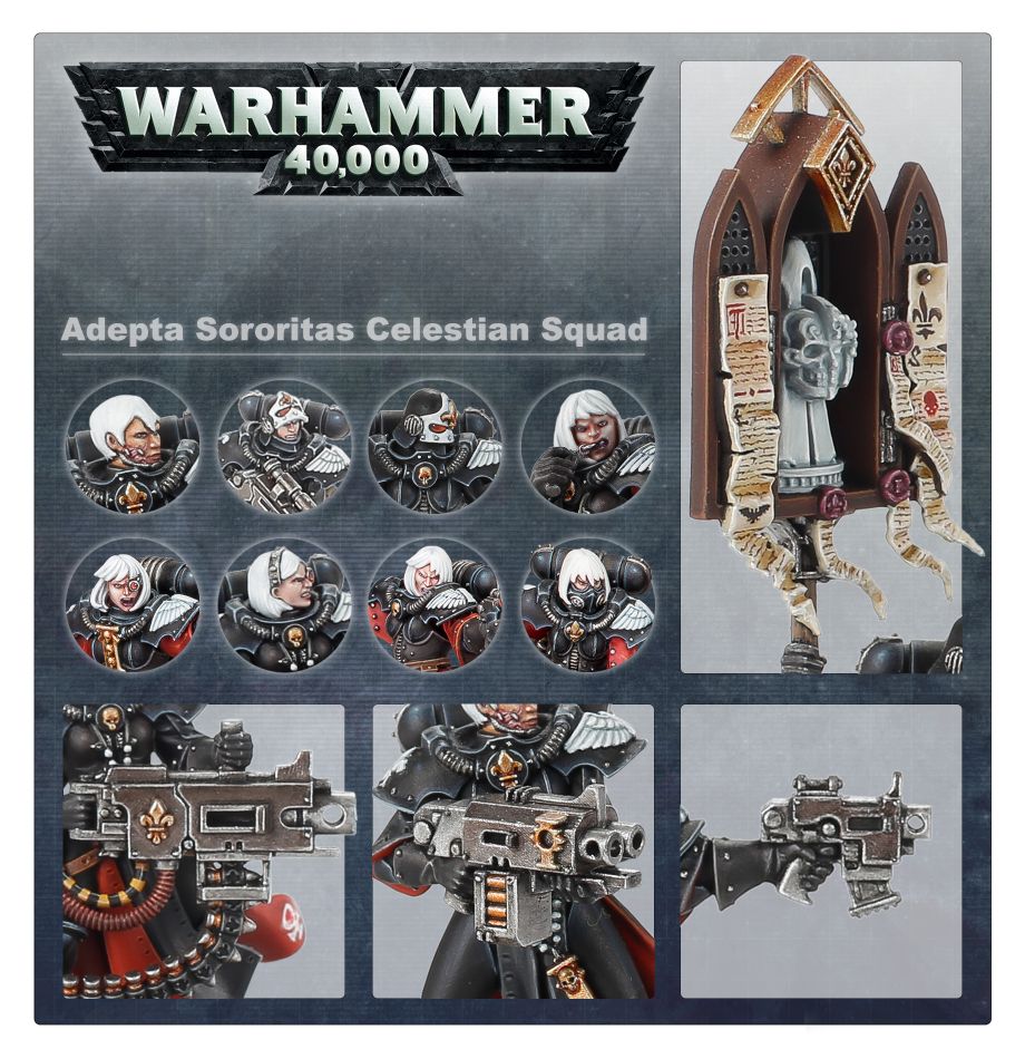 Warhammer 40,000 Adepta Sororitas: Battle Sisters Squad