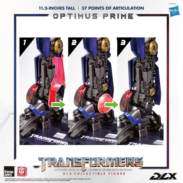 Three Zero Transformers: Revenge of the Fallen - DLX Optimus Prime