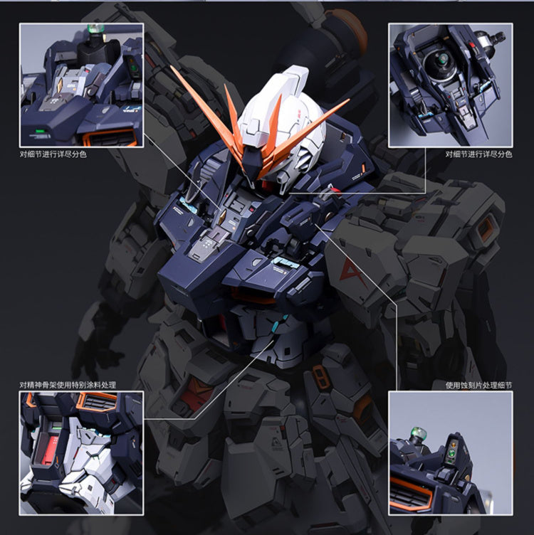 Fortune Meow’s 1/100 RX93 Nu Gundam ver.KA Resin Conversion Kit (Includes Pre-Cut Masking Tape)