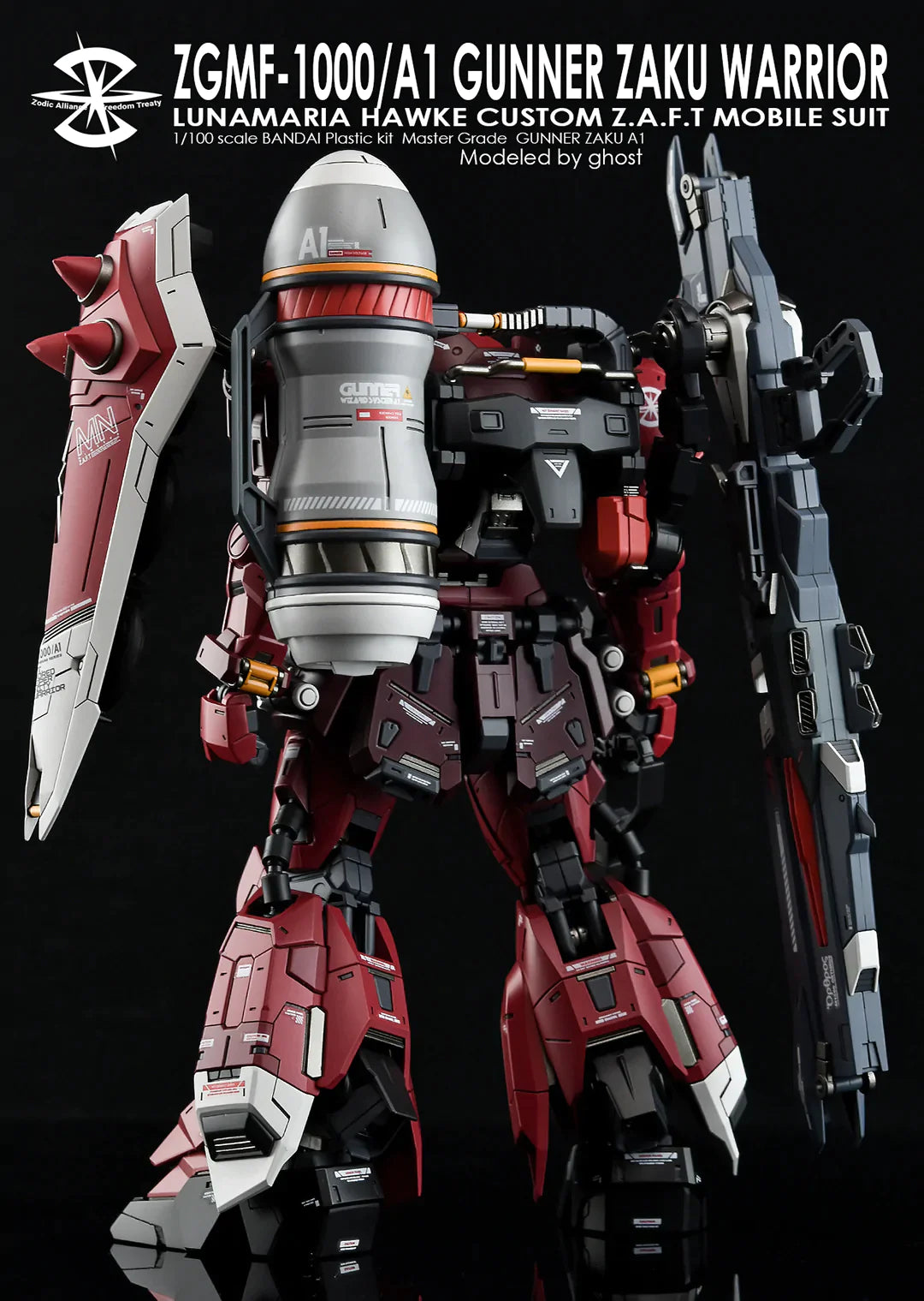 G-REWORK [MG] Gunner Zaku Warrior Lunamaria water decal