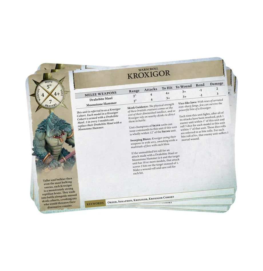 Warhammer Age of Sigmar: Seraphon Army Set