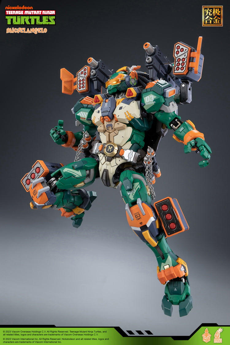HEATBOYS HB0014 Teenage Mutant Ninja Turtles Michelangelo Mecha