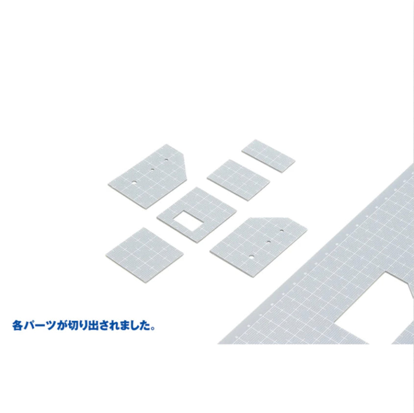 Plastic Sheets (Gray Printed Scale Blue)