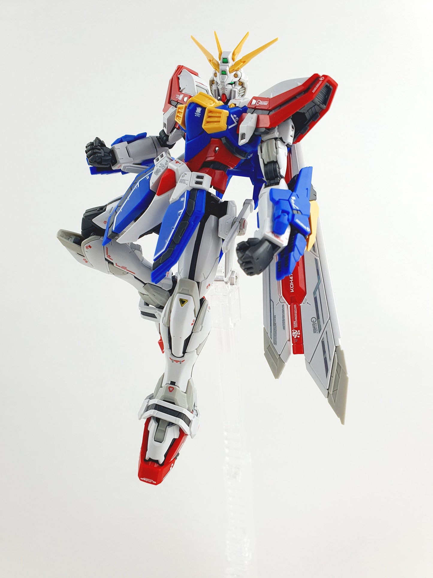 RG GOD GUNDAM (Normal/HOLO) WATER DECAL