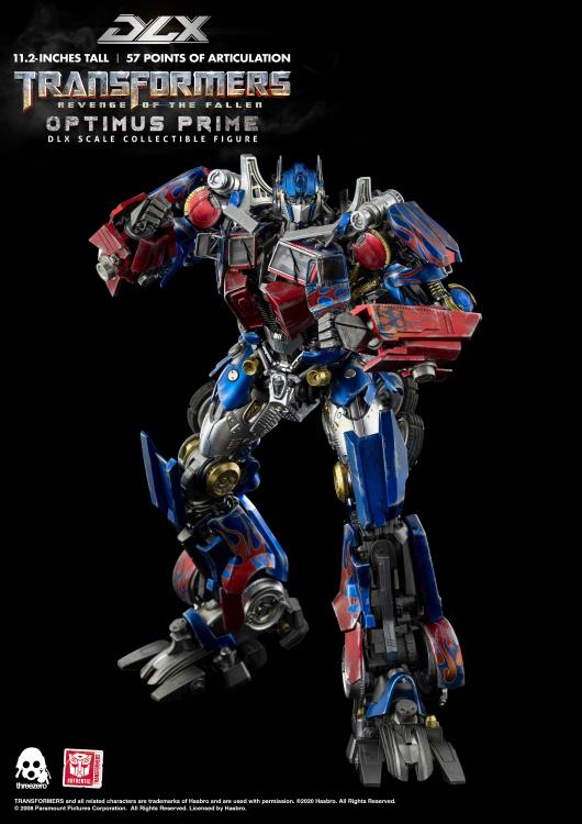 Three Zero Transformers: Revenge of the Fallen - DLX Optimus Prime