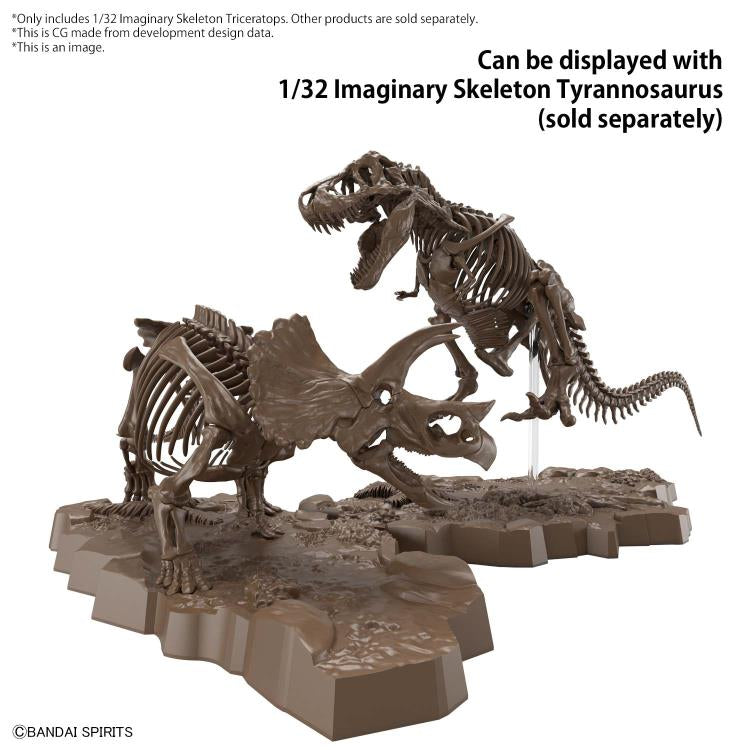 Imaginary Skeleton Triceratops 1/32 Scale Model Kit