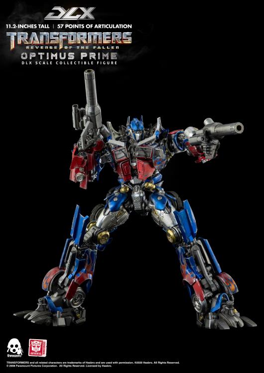 Three Zero Transformers: Revenge of the Fallen - DLX Optimus Prime