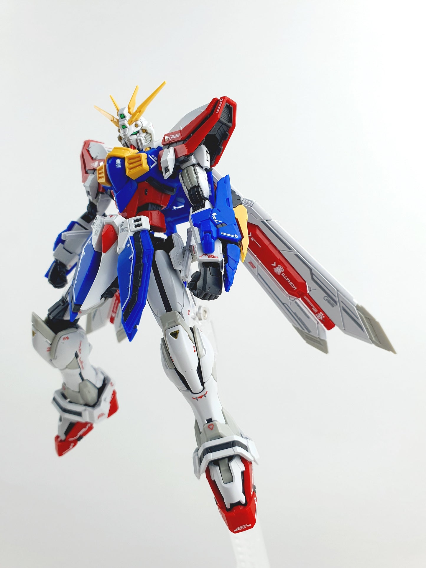 RG GOD GUNDAM (Normal/HOLO) WATER DECAL
