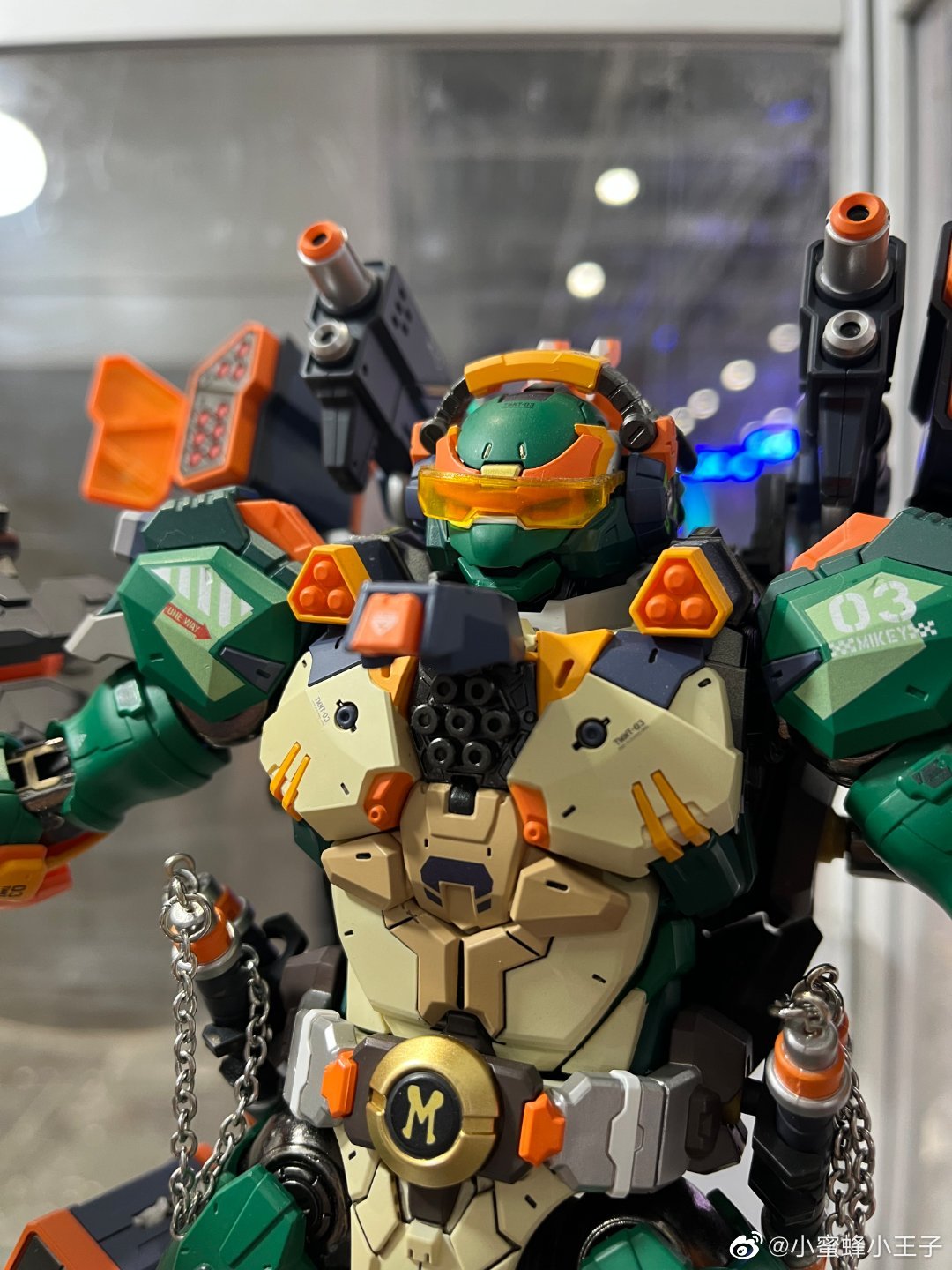 HEATBOYS HB0014 Teenage Mutant Ninja Turtles Michelangelo Mecha
