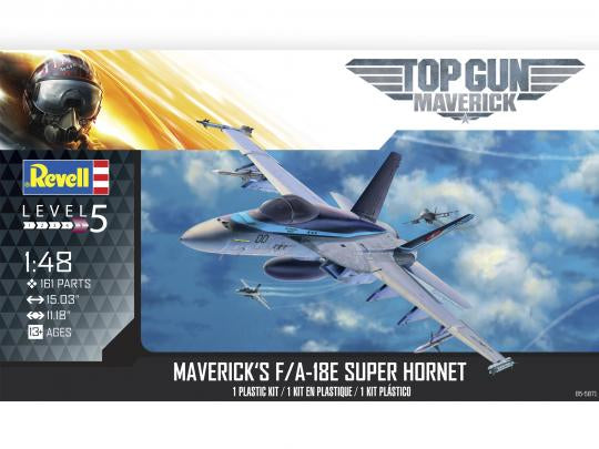 REVELL Maverick’s F/A-18E Super Hornet Scale: 1/48