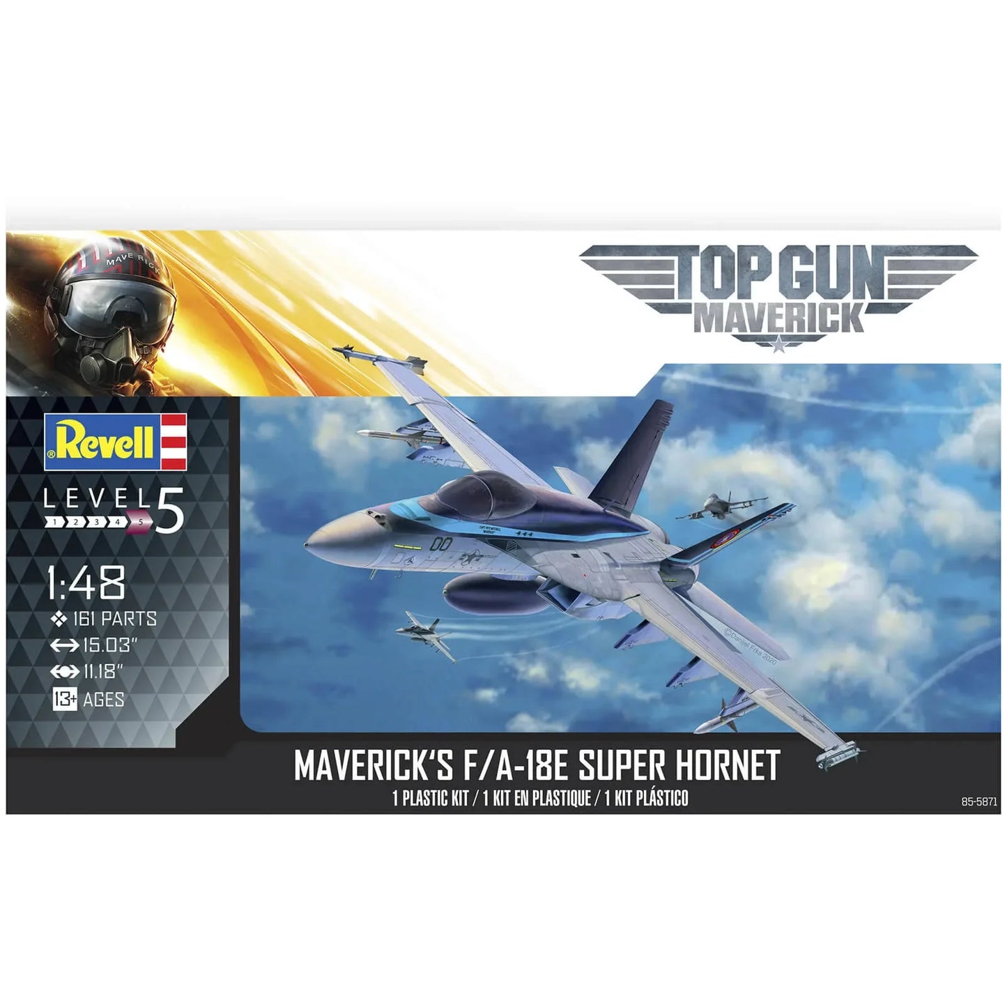 REVELL Maverick’s F/A-18E Super Hornet Scale: 1/48
