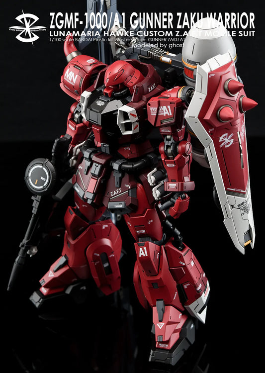 G-REWORK [MG] Gunner Zaku Warrior Lunamaria water decal