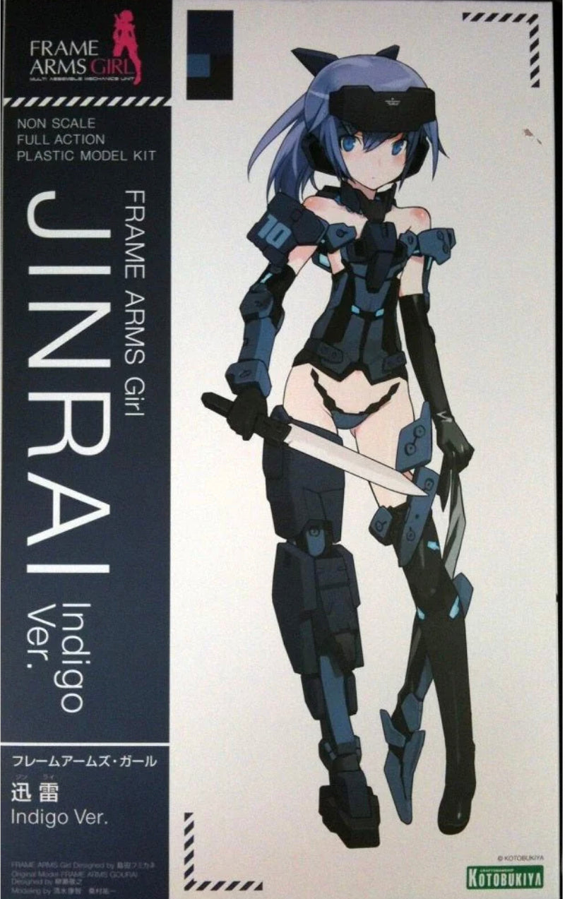 Frame Arms Girl Jinrai Indigo Ver. Model Kit