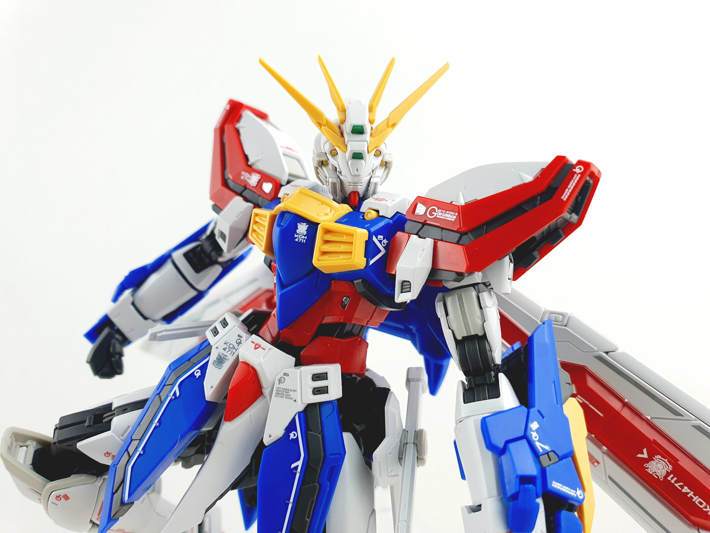 RG GOD GUNDAM (Normal/HOLO) WATER DECAL