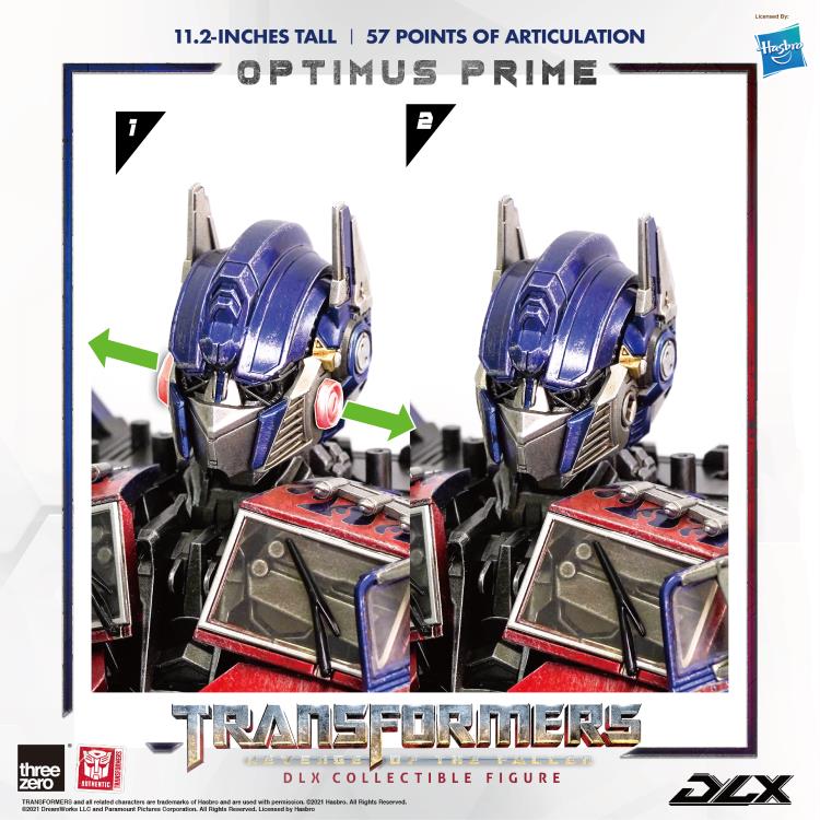 Three Zero Transformers: Revenge of the Fallen - DLX Optimus Prime