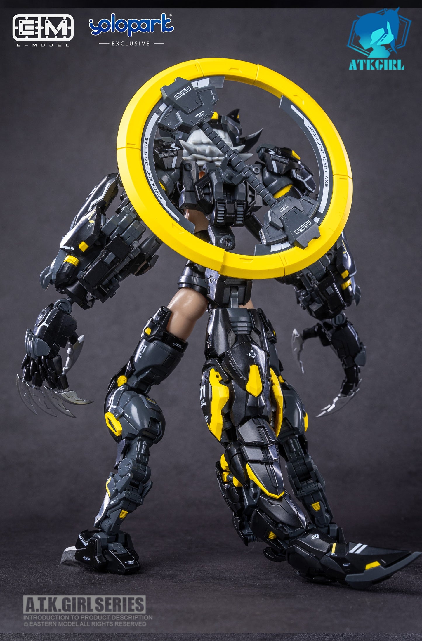 A.T.K. Girl Fenrir (Stealth Ver.) 1/12 Scale Model Kit