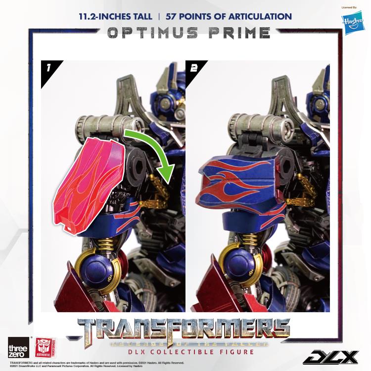 Three Zero Transformers: Revenge of the Fallen - DLX Optimus Prime