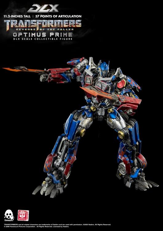 Three Zero Transformers: Revenge of the Fallen - DLX Optimus Prime