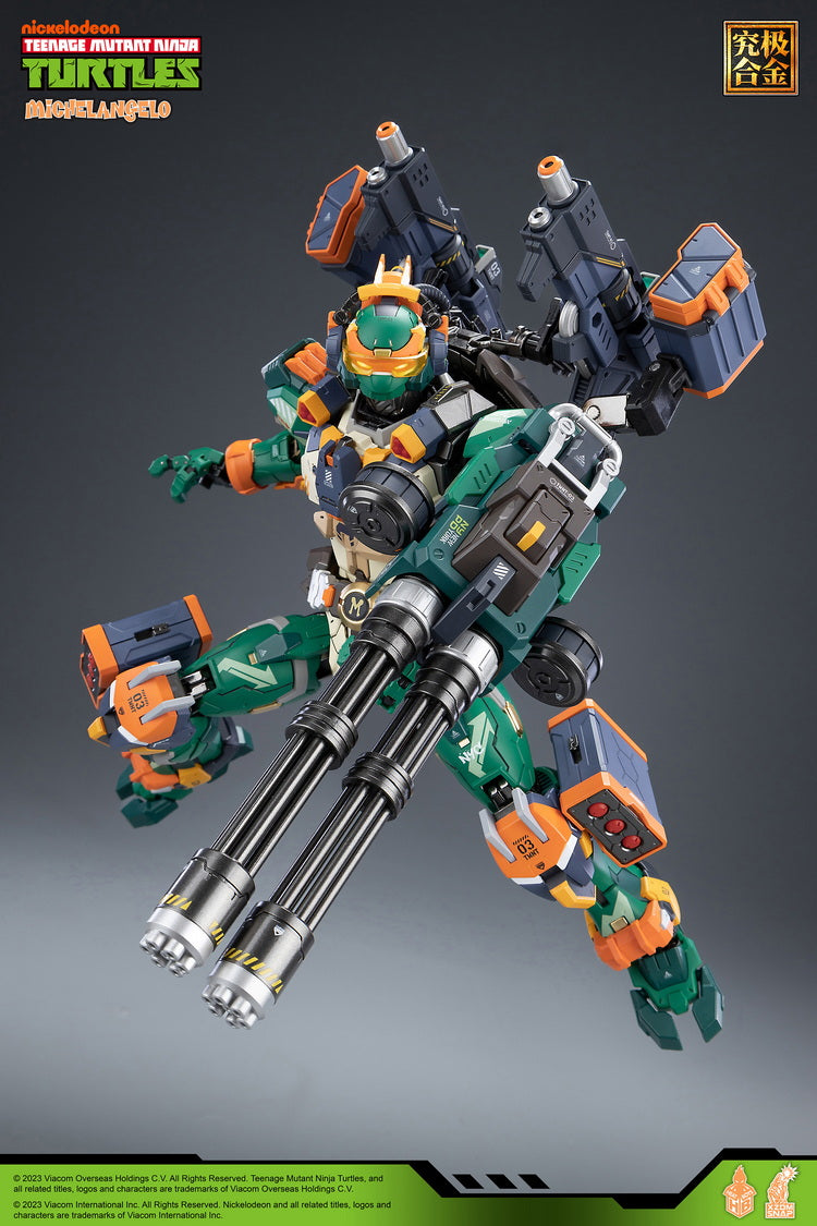 HEATBOYS HB0014 Teenage Mutant Ninja Turtles Michelangelo Mecha