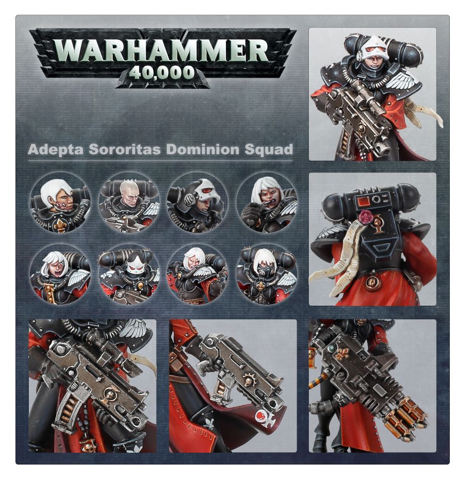 Warhammer 40,000 Adepta Sororitas: Battle Sisters Squad