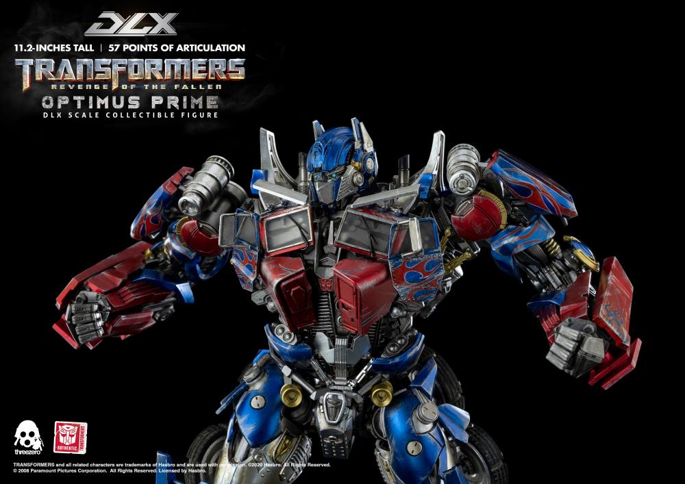 Three Zero Transformers: Revenge of the Fallen - DLX Optimus Prime