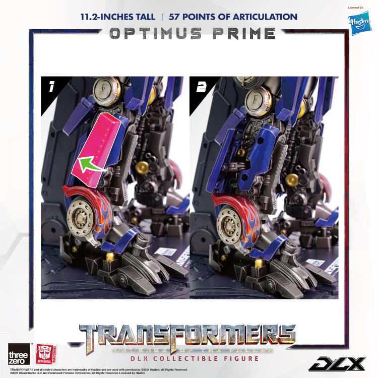 Three Zero Transformers: Revenge of the Fallen - DLX Optimus Prime