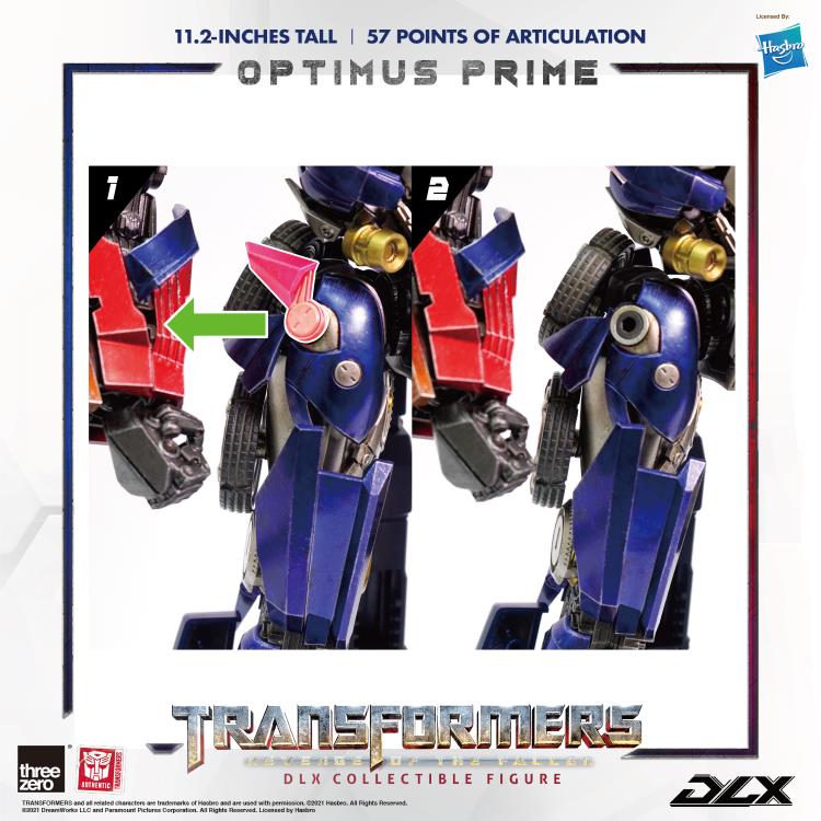 Three Zero Transformers: Revenge of the Fallen - DLX Optimus Prime