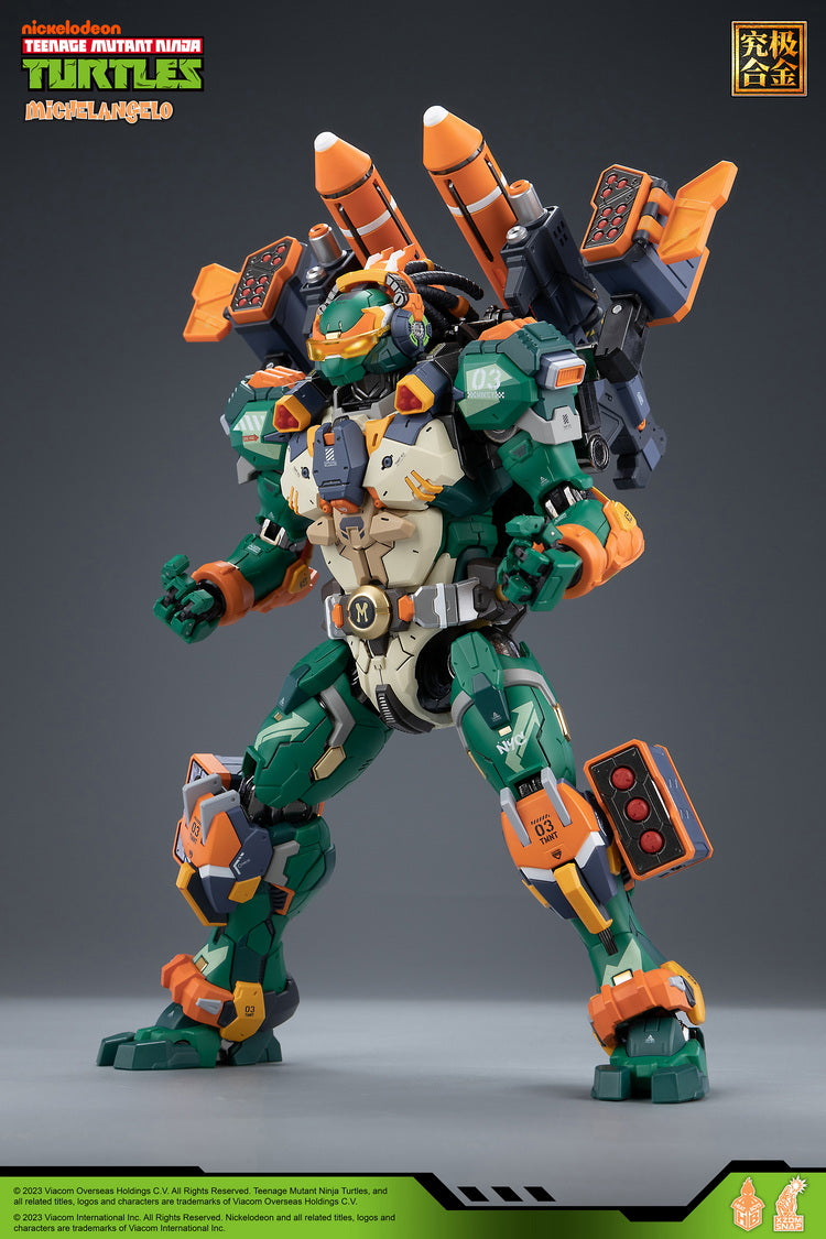 HEATBOYS HB0014 Teenage Mutant Ninja Turtles Michelangelo Mecha